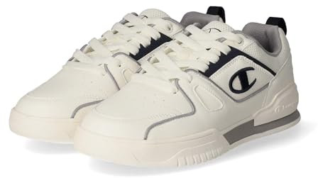 Champion Herren Sportschuhe/Low Sneaker 3 Point Weiß Textil-Synthetik-Mix, Größe:46, Farbauswahl:weiß