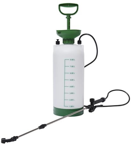 WERKA PRO Irrigatore a Mano 8 Litri