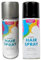 133ml washable temporary hair colour spray kids adults Halloween Glitter Temporary dye (Silver Glitter and Black Hair Spray, 133ml)