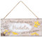 Metallschild L30cm Lieber Nudeln als Sorgen Spruch Lustig Wandbild Wanddeko Türschild Schild Metallbild