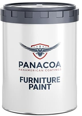 PANACOA Möbelfarbe Holzfarbe Holzlack Möbellack ohne Schleifen l Silbergrau 750ml