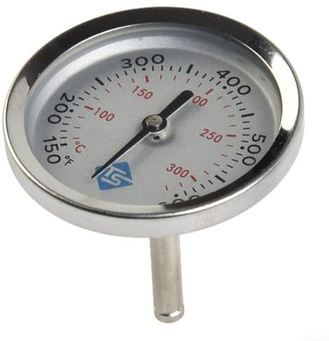Grillthermometer, 65,6–315,6 °C, Edelstahl, Ersatzteil für Spiritus, für Genesis Holzkohlegrills, passend für alle Modelle