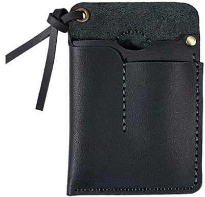 QWAXTRIW Tool Bags Pocket Manager Kit Flashlight Pen Wallet Card Tool Bag(Schwarz)