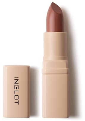 Inglot Creamy Soft Lipstick - Creamy lipstick | Moisturising and fuller lips | Intense colour | Long-lasting | Full coverage | 4.4g | 503