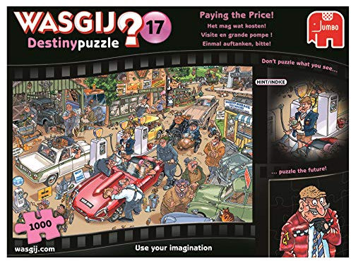 Jumbo 19141 Wasgij Destiny 17 Paying The Price Jigsaw Puzzle (1000-Piece)