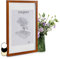 Classic by Casa Chic - Solid Wood 50x70 cm Photo Frame - Rustic Brown - Mount for 40x50 cm Picture - Perspex Front