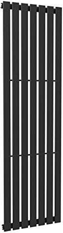 Warmehaus Vertical Modern Radiator Flat Panel Single Grey 1800x526mm | Designer Central Heating Wall Radiators, Perfect for Bathroom Kitchen Hallway Living Room, Corrosion Resistance, Mild Steel