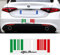 Italien Flagge Barcode Auto Aufkleber Aufkleber, für Alfa Romeo Giulietta Giulia Stelvio Mito GT 147 147 156 159 Auto Styling