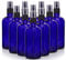 Intelligent Healthcare PACK of 10-100ml BLUE Glass Bottles with BLACK ATOMISER Sprays - Cobalt Blue Spray Bottles for Liquid/Cosmetics/Essential Oil/Aromatherapy etc Use