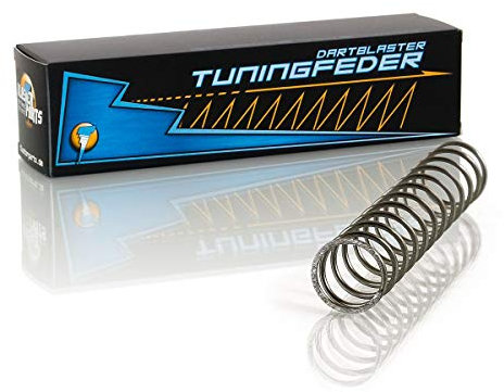 Blasterparts - Tuning-Feder passend für Dartblaster Nerf N-Strike Trilogy - Dartblaster Modding für Mehr Reichweite und Schnelle Darts - Blaster-Tuning & Zubehör