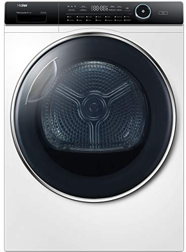 Haier HD90-A2979 Freestanding Heat Pump Tumble Dryer, 9kg Load, White