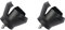 ANCLLO 2 piezas de pelota de golf para recoger la pelota de golf, herramienta de succión de 3 puntas, bola de garra, accesorio de golf (color: negro)
