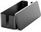 deleyCON Kabelmanagement Box Kabel Organizer Box Kabelkasten 40,5cm x 15,3cm x 13cm Robuster Kunststoff 2 Seitliche Kabelführungen Schutz und Sicherheit Schwarz