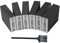 MUNSKT 6PCS Sanding Sponges with Brush, 60/80/100/120/180/220 Grits Coarse/Medium/Fine/Superfine Wet and Dry Dual-use Abrasive Pads, Washable Reusable Sandpaper Blocks for Wood Metal Wall Polishing
