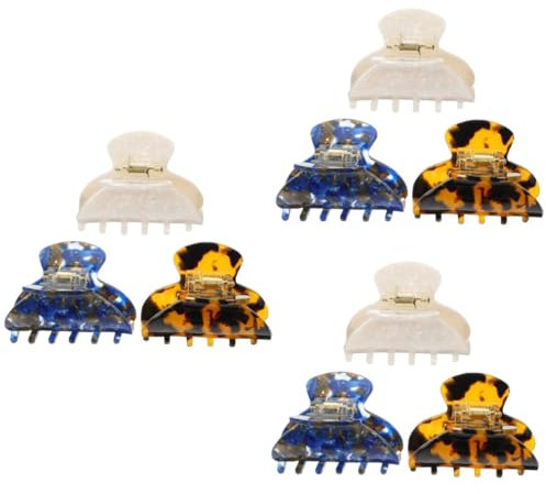 MAGICLULU Lot De 3 Barrettes À Cheveux Pour Femmes Élégantes Et Robustes 3 Pièces X 3