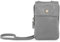 Cas8 Handytasche LILLY, Smartphone Tasche aus Leder mit RFID-Schutz und 6x Kartenfächer, höhenverstellbarer Schultergurt, passend für Handys bis 8,5x15x1,3cm