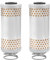 AHL 2pcs Moto Filtro Olio compatibile con MOTO GUZZI - NEVADA Nevada Classic 750 IE E3 2009 (APAC, EMEA, NAFTA), Nevada Club 350 1998-1999 (EMEA), Nevada Club 750 1998-2001 (APAC, EMEA)