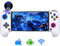 Controller di gioco mobile per iPhone/Android, custodia per telefono wireless, controller da gioco con joystick Hall adatto per Xbox Game Pass, Steam Link, Roblox, Call of Duty e altro, bianco