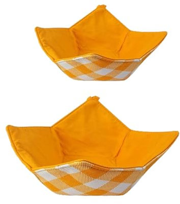 HGZLQKD 2Pcs Microwave Bowl Cozy Holder Soup Bowl Cozy Convenient Multipurpose Anti Scalding Hot Bowl Holder for Kitchen Accessories