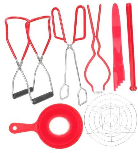 LABRIMP Kitchen Tool for Jam Making Equipment Canning Supplies Jar Lifter and Funnel