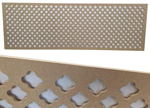 Radiator Cover Cabinet Panel Board Screen MDF Neatrout Brussels 1830x610x6mm 6ftx2ft