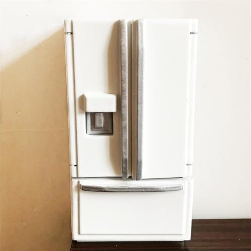 1/12 scala Bianco Frigorifero Cucina Prop Decor (bianco)