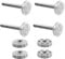 Child Safety Gate Spindle Screw Bolts, 4Pcs Stair Gate Fittings Stair Gate Extension Screws No Drill Safety Gate for Stairs Door M10 Stair Gate Parts for Pressure Mounted Gates - 80mm