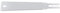 Replacement Pull Saw Blade, Double Pull Saw Blade 210mm Length TPI 15 Replacement Blade with Universal Compatibility for, Handsaws