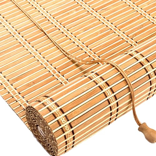 Store Venitien Stores Bambou Exterieur Store Occultant Fenetre Tissé à La Main Facile à Installer Convient pour Fenêtres Véranda Terrasse Jardin,avec Accessoires