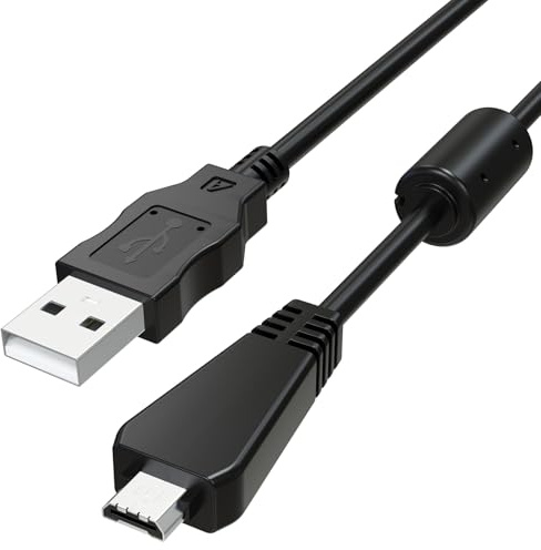Replacement VMC-MD3 USB Date Cable Transfer Cord Compatible with Sony CyberShot Digital Cameras DSC-HX9V, DSC-T99, DSC-TX66, DSC-TX100, DSC-TX20, DSC-W350D W360 W380 W390 W570 W580 TX100 TX66, More