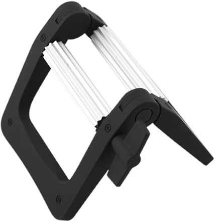 NUOBESTY Zahnpasta Quetscher Rohrrolle aus Aluminiumlegierung und Kunststoff zum Entfernen von Haarfarbe und Conditioner Schwarz Einfach zu Tragen für Badezimmer und Friseursalon