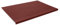 Eglooh - Calliope - Schreibtischunterlage Leder Bordeaux Rot mit Kantenschutz cm 70x50 - Gewinkelte Schreibunterlage mit Aufbau aus Stahl, handwerkliche Nähten und rutschfester Boden - Made in Italy