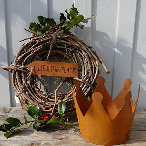 Gartenzaubereien Krone zum Bepflanzen 16cm