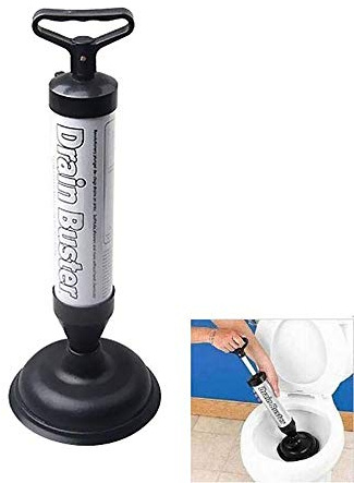YLXD Saugglocke Abflussreiniger Hochdruck Abflusspumpe Toilettenstößel,mit 2 Art Saugnäpfen,Multifunktionale Reinigungspumpe verwendbar für Toilette, Badewanne, Dusche, Wanne