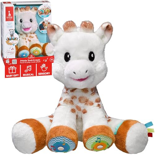 Sophie la Girafe - Peluche Touch and Music Magique, 230806, Multicolore