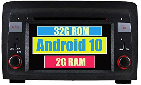 RoverOne Sistema Android Auto DVD GPS per Fiat Idea 2003-2008/Lancia Musa 2004-2008 con Multimedia Radio Navigazione Stereo Bluetooth PhoneLink