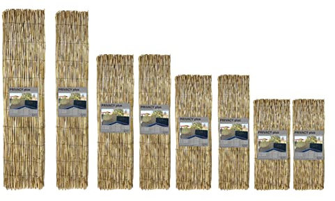 ARELLA PRIVACY Plus © in Canne Naturali tipo Bambù CANNICCIO arelle CANNE per RECINZIONE ombra in 8 MISURE - Cm. 100x500