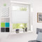 Deswell Plissee ohne Bohren Klemmfix Weiß B75 x H100 cm Plisseerollo Sonnenschutz und Sichtschutz Jalousien Easyfix Plissees Lichtdurchlässig Rollo für Fenster & Tür