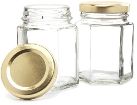 Beespoke Gifts Jam Jar - Six Sides & Lid