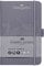 Faber-Castell 27827 - Notizbuch DIN A6 dapple gray, kariert, 100 g/m², 194 Seiten FSC-Mix Papier, 90 x 140 mm