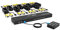 KVM VGA Switch 8 Port, MT-VIKI USB VGA Rackmount KVM Console Switcher 8 in 1 Out + 8 Pack KVM Cables + Wired Desktop Selector + Rackmount Ears