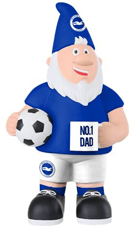 FOCO Premier League Brighton Number 1 Dad 25cm Garden Patio Ornament Gnome