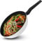 Fackelmann Wok Balance 30 cm, wok antiaderente in alluminio riciclato al 90% con manico ergonomico in plastica, grande wok con bordo alto per cottura a induzione