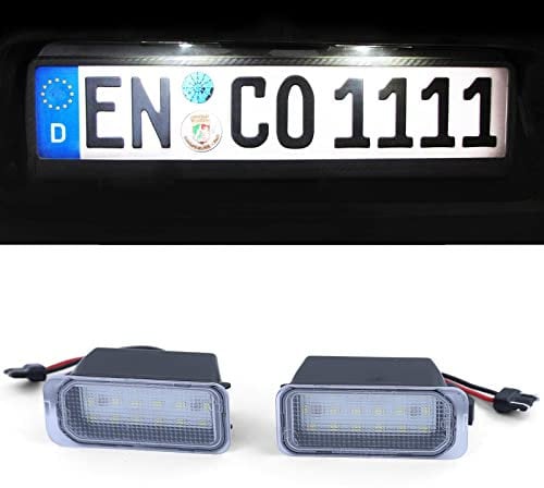 LED Kennzeichenbeleuchtung weiß 6000K für Ford Galaxy 06-10 S-Max 06-10