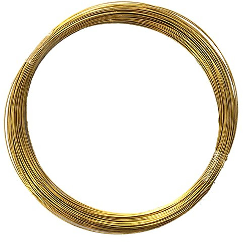 Filo di ottone H65 filo di rame solido nudo, diametro del filo: 0,9 mm, peso: 250 g, lunghezza circa: 46 m. Utilizzare per motori, bobine, trasformatori.