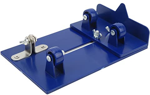Luqeeg Cortador de Botellas de Vidrio, Cortador de Vidrio para Botellas, Herramienta de Corte para Cortar Vino, Cerveza, Tarros de Albañil, Whisky, Botellas Redondas Y Ovaladas(Azul)
