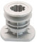 SECURA Support de lame Ø25mm compatible avec CSL 484 WSQ GCV 160 OHC - MLMP135H [295486834/CAS] Tondeuse à gazon