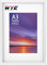 A3 Wood Picture Frame Outer Dimension (44.5x32.2 cm) for 11.7x16.5 Inch (29.7x42 cm) Photo Only Wall Hanging, Acrylic (Non-Glass) A3 White Photo Frame with A4 Mount
