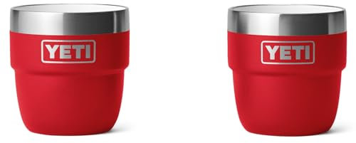 YETI Espressotassen, 2 Pack, 4oz, Rescue Red