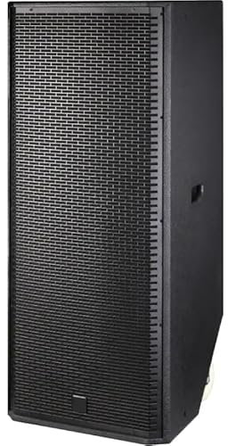 Juego de 2 altavoces dobles de rango completo serie V de 15 pulgadas, 1000 W RMS, pico de 2000 W, 43 Hz-20 KHz, cobertura de 90 x 50°, color negro